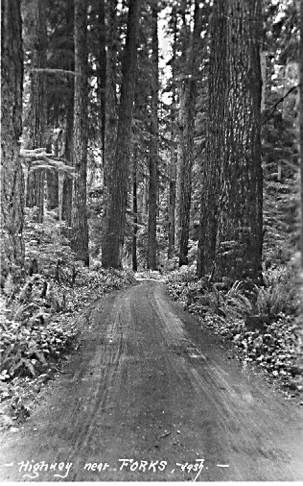 Highway near Forks.