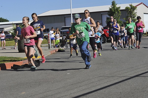 The Fun Run fundraiser was off and running on Saturday June 4.
