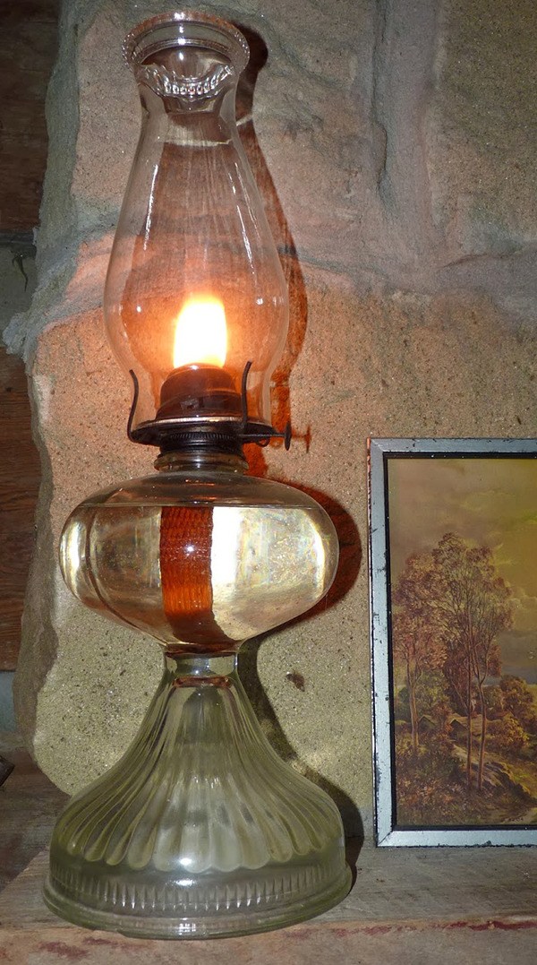 First kerosene lamp discount