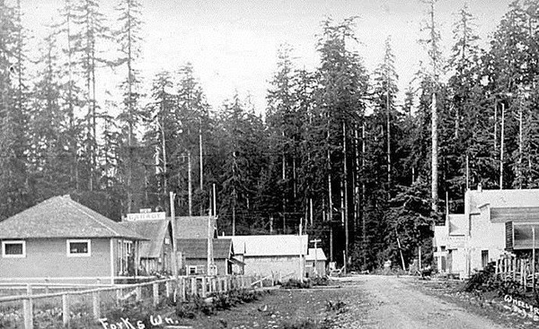 Downtown Forks around 1918ish.