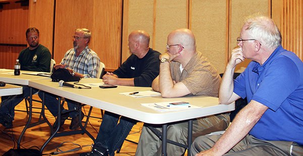 Drought meeting panel.