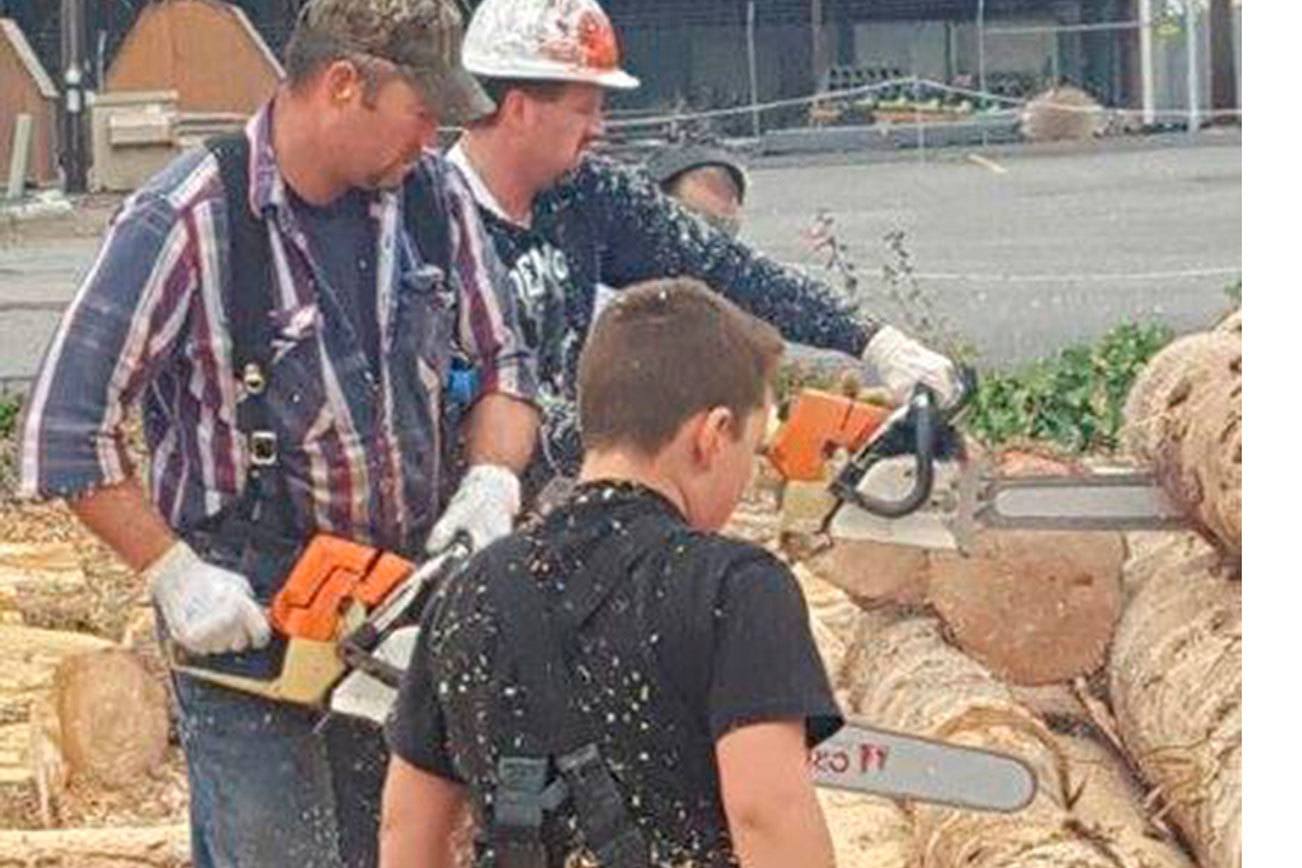 Forks Lions Club firewood for produce exchange celebrates 37th year