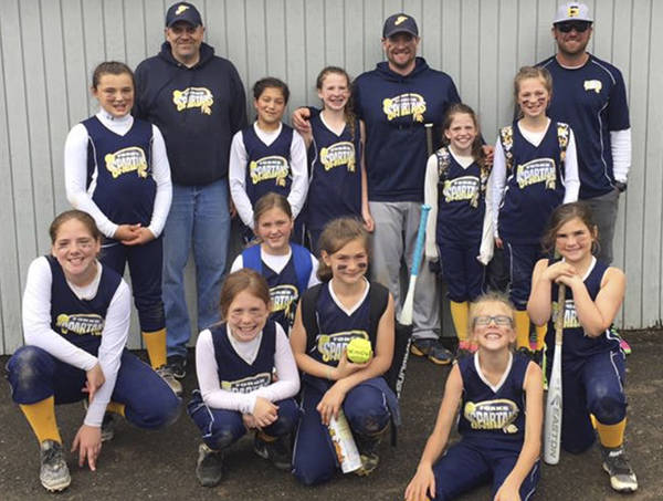 Forks Spartans 10U Fast pitch 5th in State