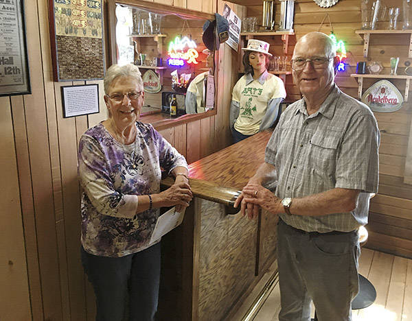 Tourist of the Day winners at the Forks Timber Museum, July 5, 2017.