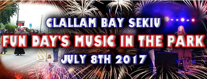 Clallam Bay-Sekiu Fun Days 2017 Schedule of Events