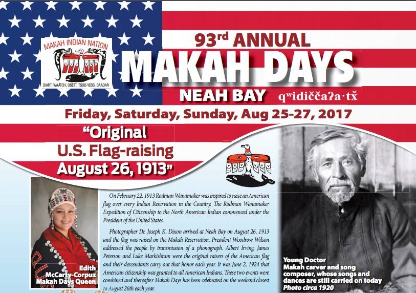 Attend Makah Days Aug. 2527 Forks Forum