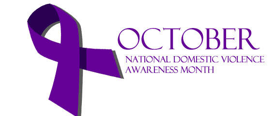 In October Take Action Against Domestic Violence