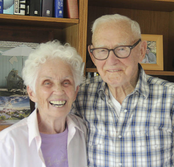 Wilma and Oscar today. Photo Christi Baron