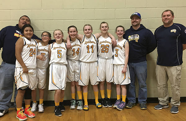 Forks Spartans 7th-grade travel basketball