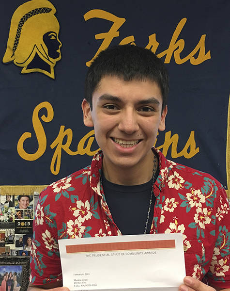 Grant receives Spirit of Community Award