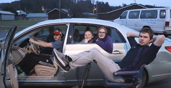 Forks Young Life created a YouTube Video for the grant titled “5 Suggestions to QUIT texting & driving.”