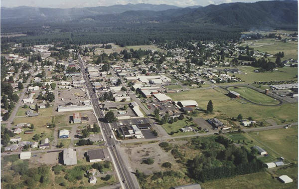 Forks 1990s, looking north. Forks Forum Archives