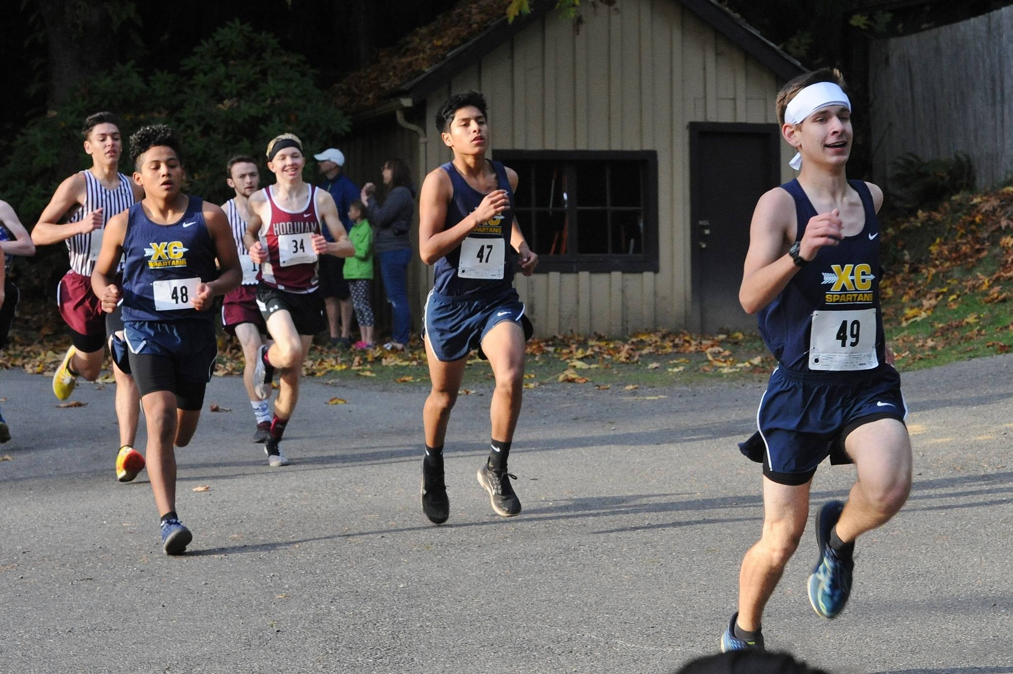 Spartan boys cross country.