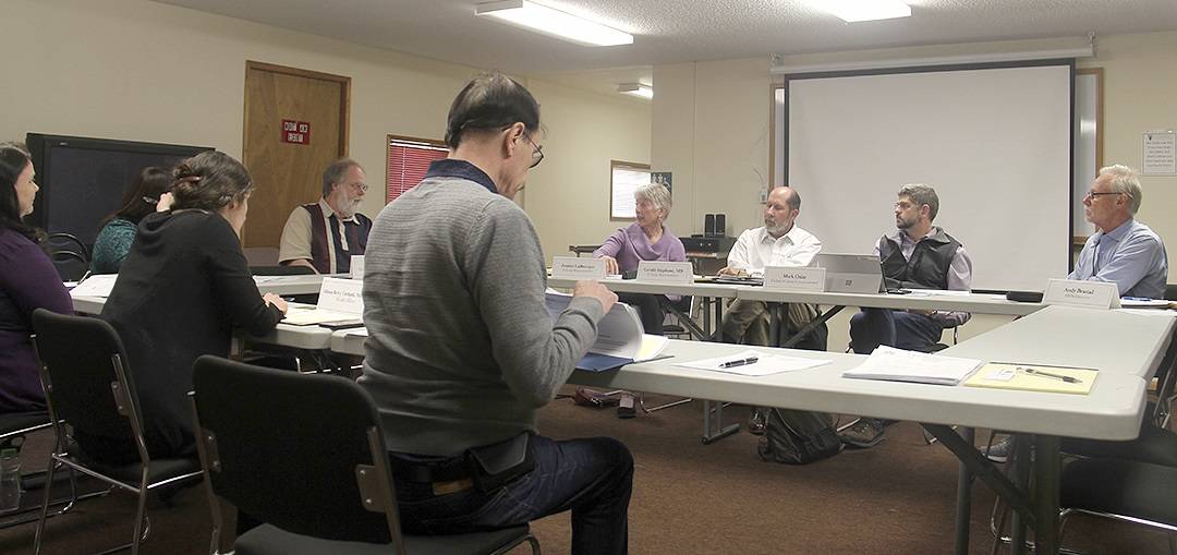 The Clallam County Board of Health met in Forks last Tuesday. Photo Christi Baron