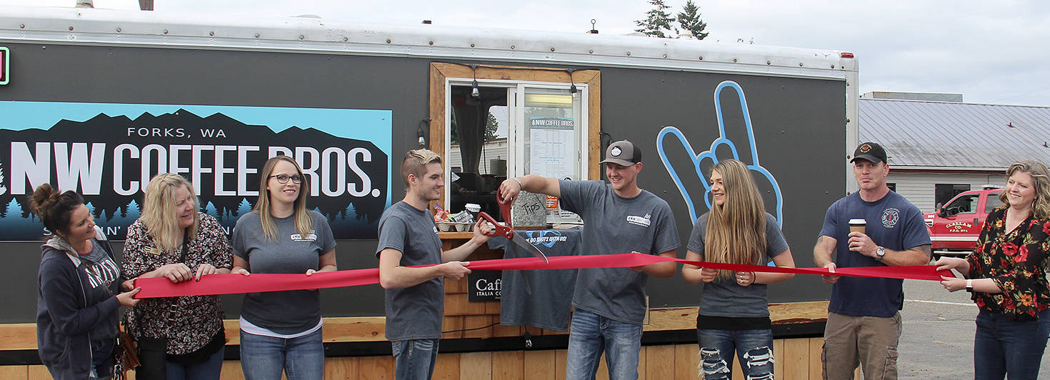 Grand Opening and Ribbon Cutting at NW Coffee Bros.