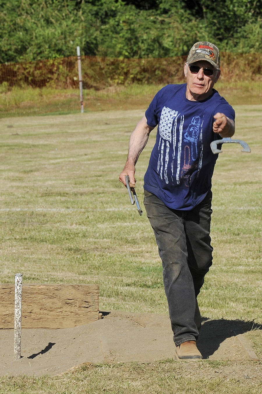 Quileute Days action … Softball, horseshoes, and canoes Forks Forum