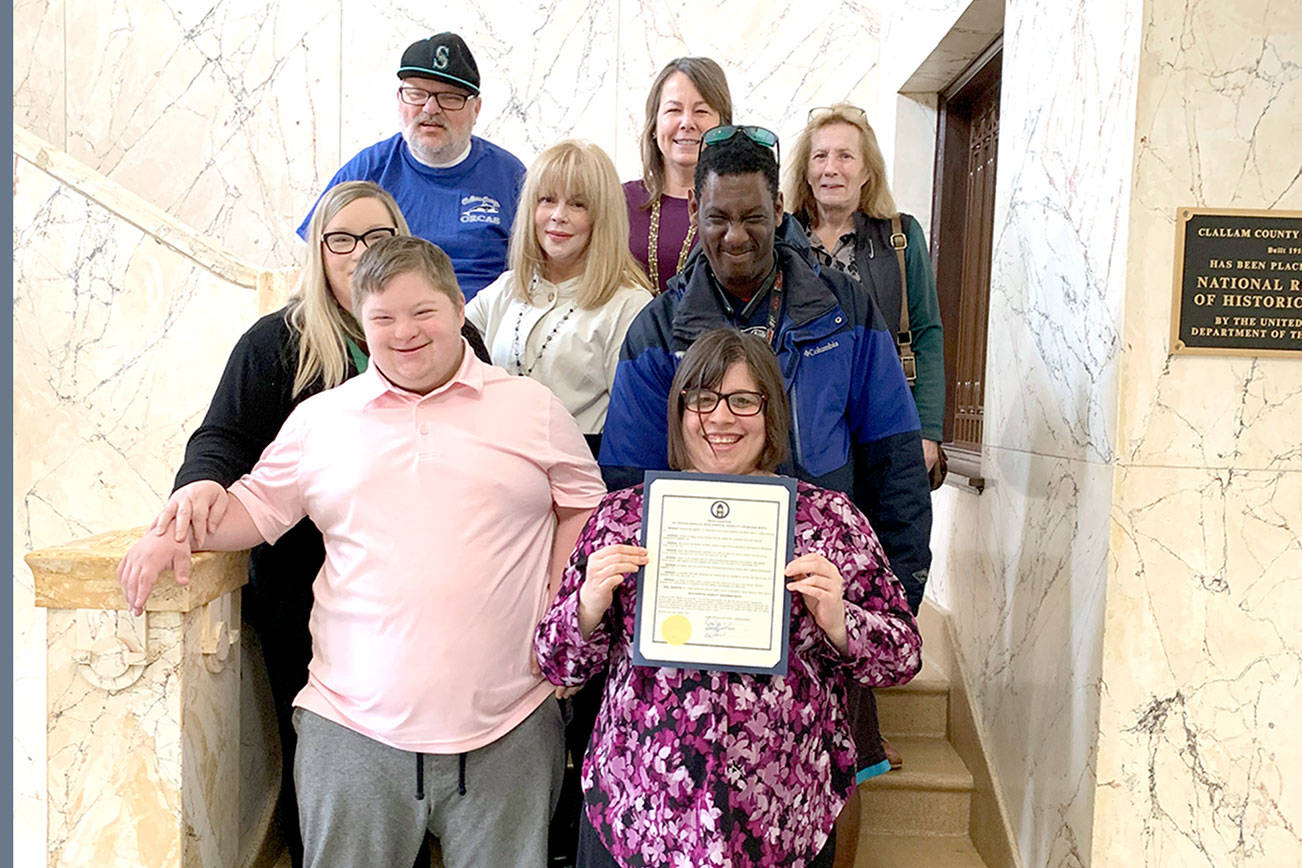 Clallam commissioners proclaim Developmental Disabilities Awareness Month