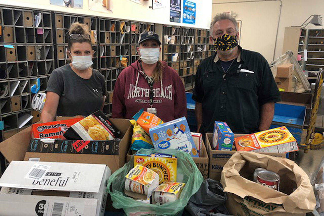 Mail carriers hold food drive Forks Forum