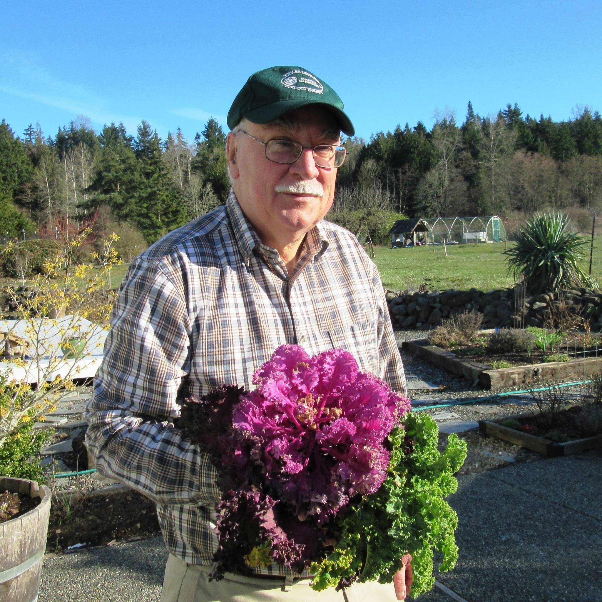 Bob Cain, Master Gardener and frequent contributor to WSU’s Clallam County “Green Thumb Garden Tips” education series, will discuss food gardens Thursday, Feb. 25 from noon to 1 p.m.