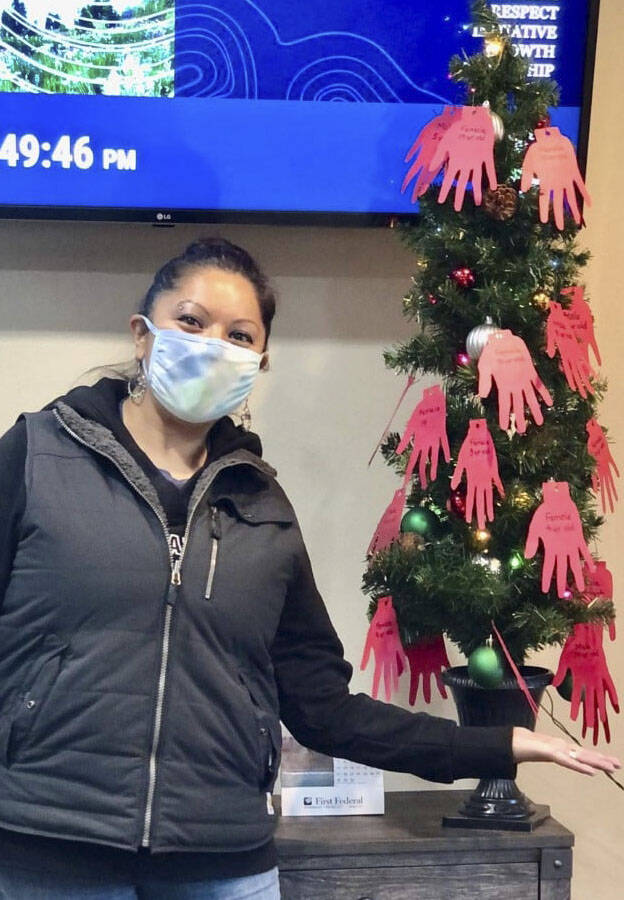 Community Giving Trees are available at First Federal and Umpqua Bank.