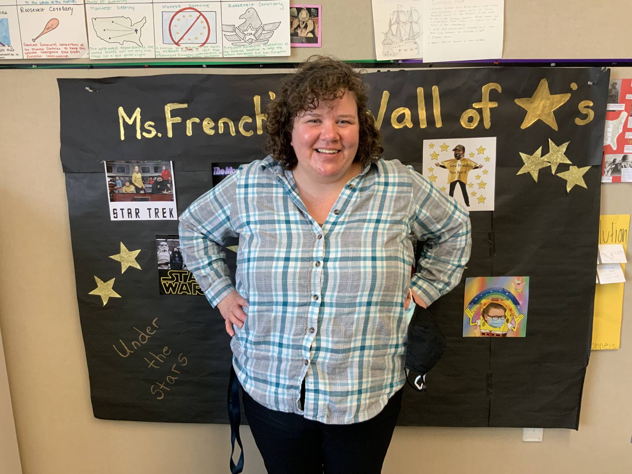 Tammy French Forks High School American history teacher.