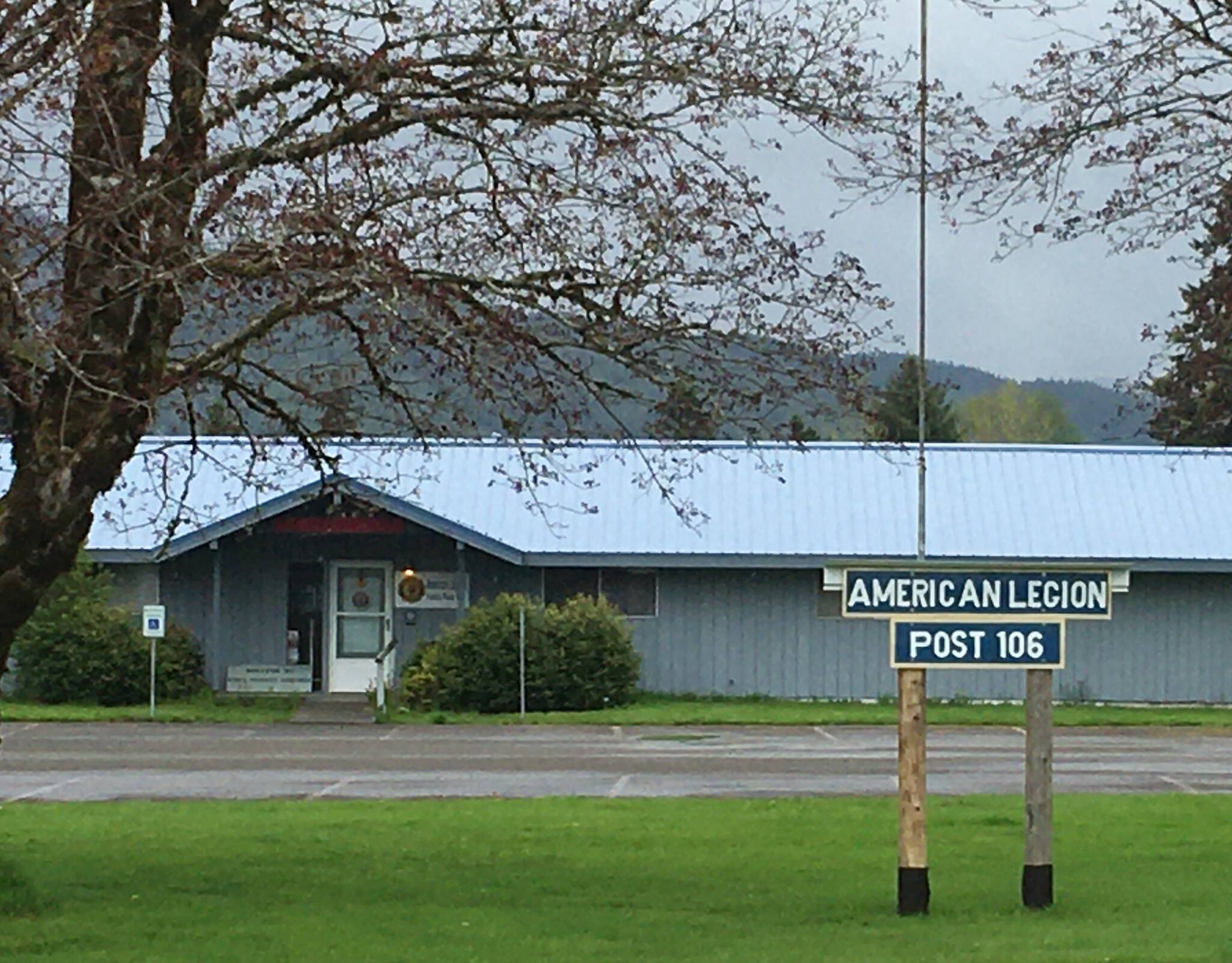 The American Legion Post 106 has a new sign. Submitted Photo