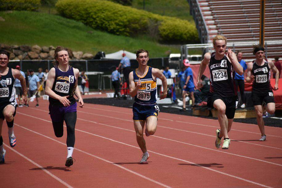 Ashton Doyle in action at State competition.