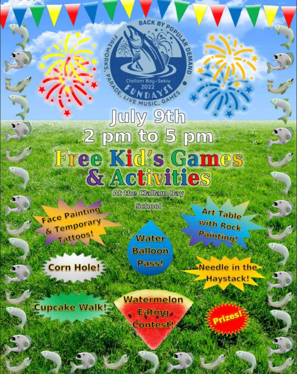 Clallam Bay/Sekiu Fun Days, July 810 Forks Forum