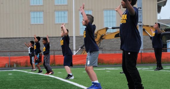 Of course, jumping jacks are almost always a part of pre-game warm-ups.