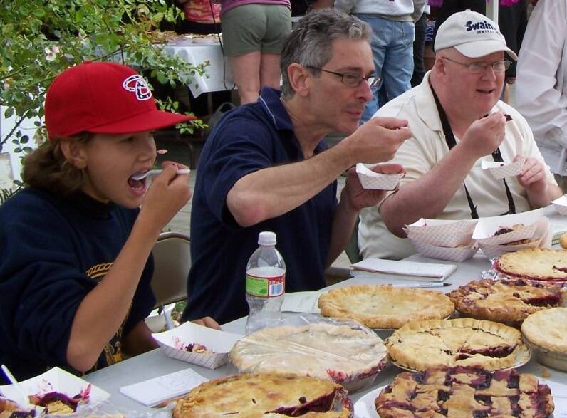 It’s all about the blackberry pie!