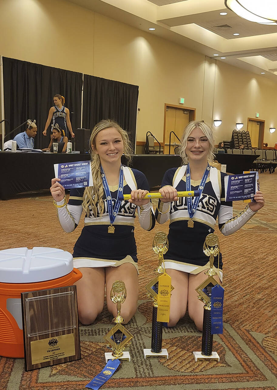 Zoie Davis and Emery Damron were chosen as All-American Cheerleaders. Zoie and Emery have both chosen to participate in the Varsity Spirit Pearl Harbor Memorial Parade on December 4-9, 2022, in Hawaii.