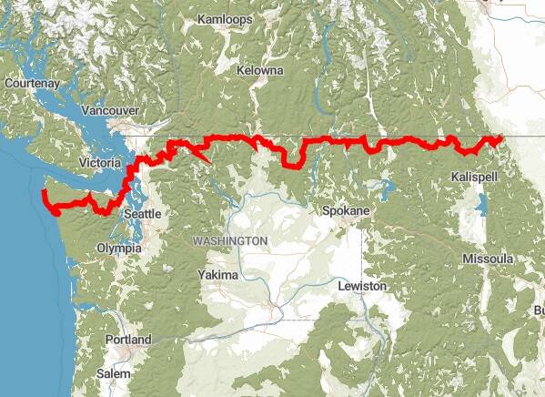 Hiking the pacific northwest trail sale