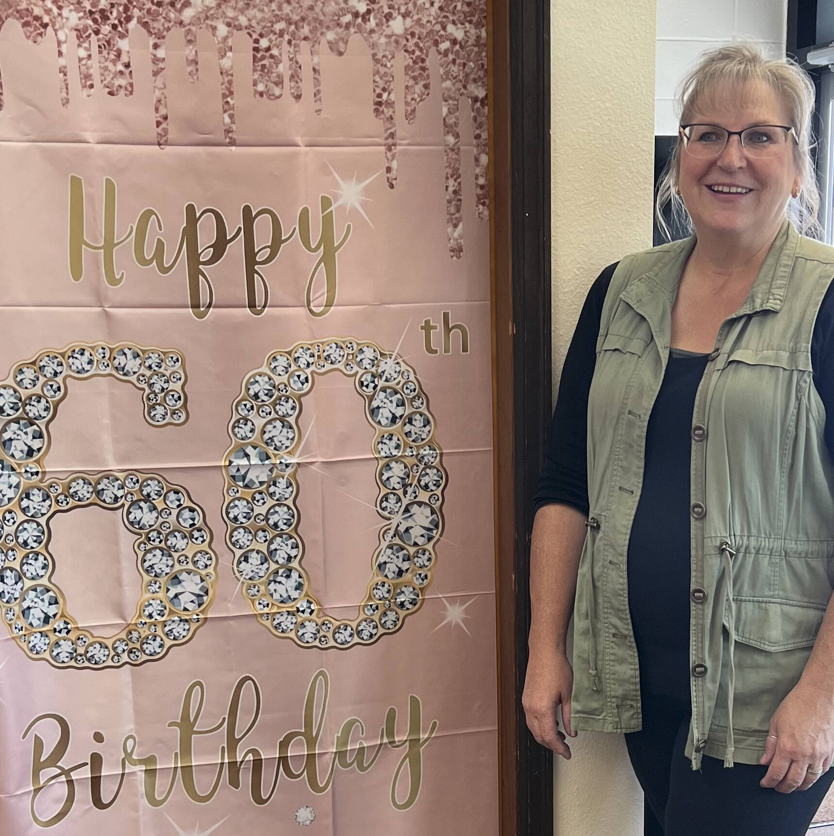 Not only did Laura Huling turn 60 years old on Oct. 17, but she is also retiring from the Forks Post Office on Oct. 28.
<em>Submitted Photo</em>