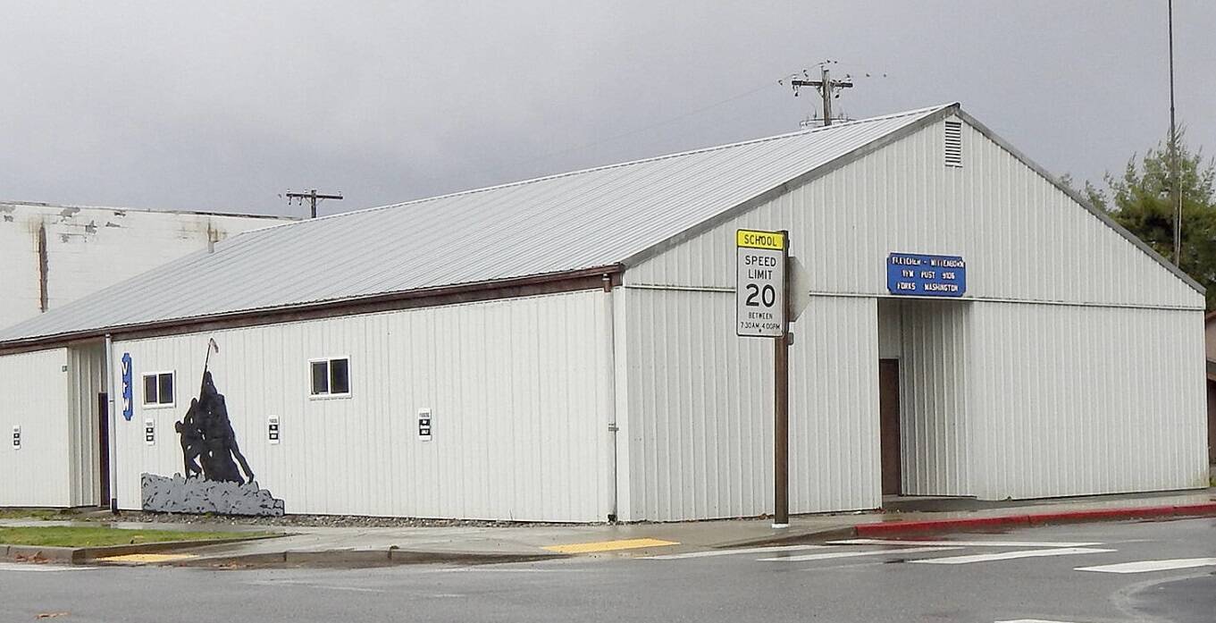 The Forks VFW building at the corner of Spartan and A St. has long been a community meeting place for many activities since the 1960s. The new activities there will continue to benefit Vets in our community. Photo Christi Baron