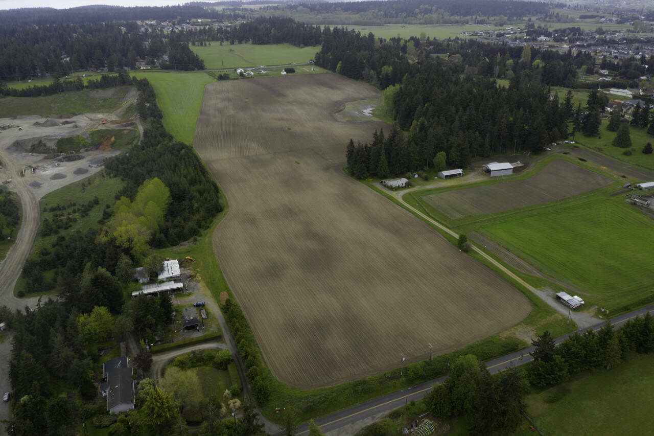 Clallam County commissioners recently voted to approve a $400,000 grant to preserve the 54.6-acre Mid Valley Farm in Sequim, through the Clallam County Conservation Futures Fund. Photo by John Gussman