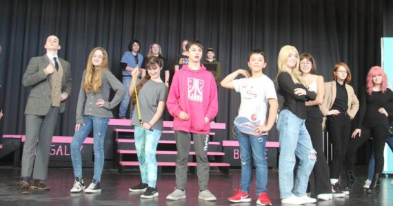 The cast and crew have been rehearsing since November and will offer multiple performances March 3 - 5 at the FHS Commons. All struck a pose, to represent their character, on Friday afternoon as rehearsal got underway. Photos Christi Baron