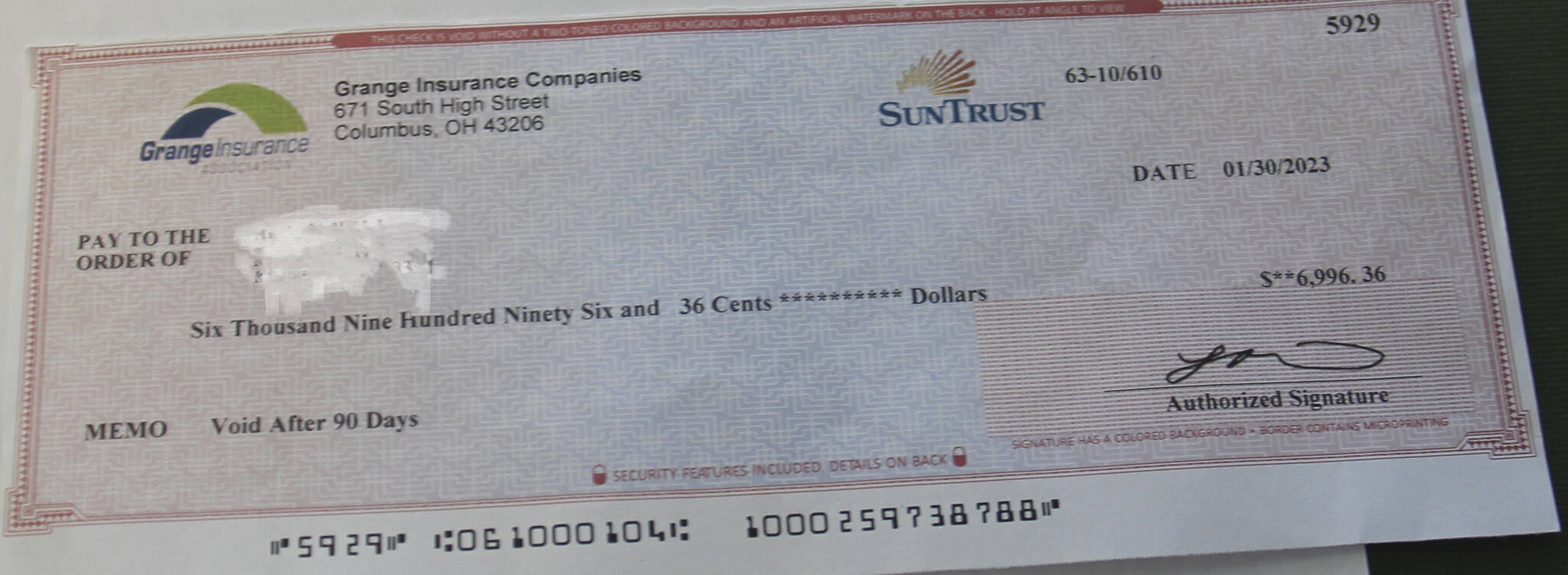 This check looks pretty darn real …but it is a scam.