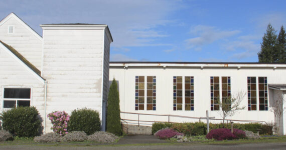 The former Church of the Nazarene on Sol Duc Way will be the new home of Ginger’s Closet and much more. Photo Christi Baron