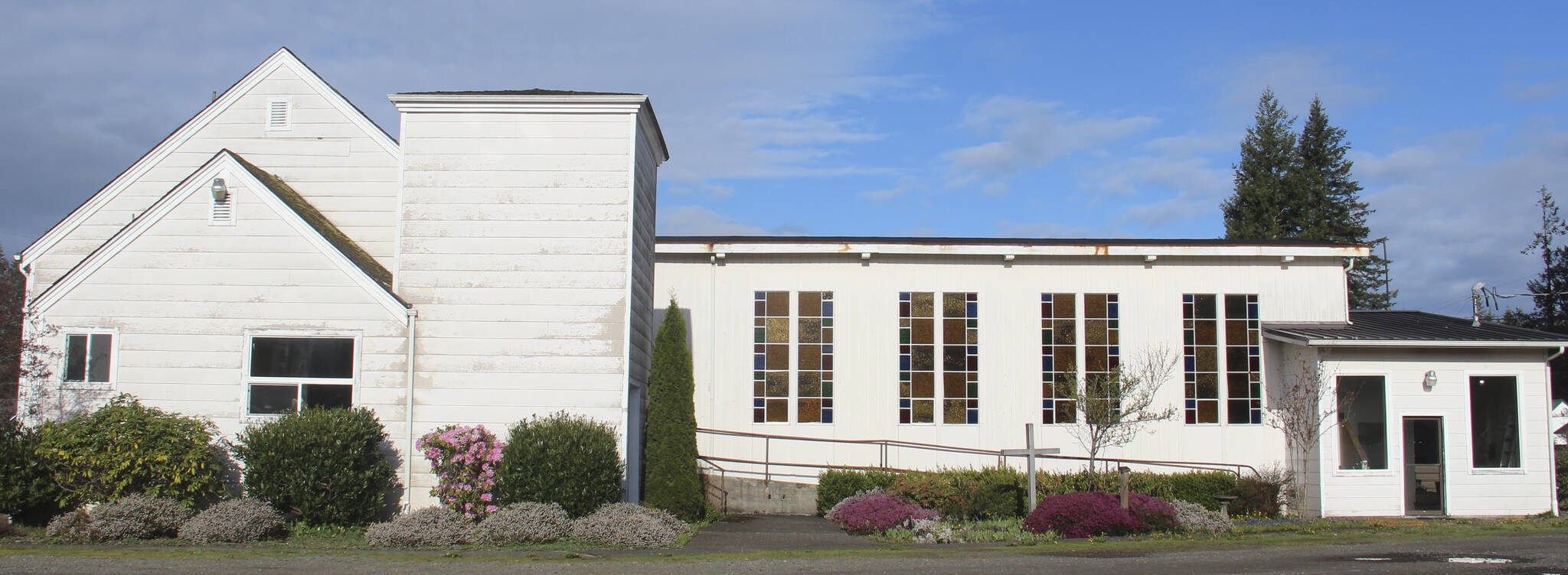 The former Church of the Nazarene on Sol Duc Way will be the new home of Ginger’s Closet and much more. Photo Christi Baron