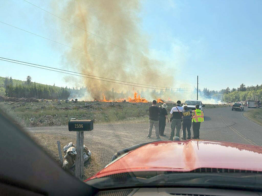 Forks fireworks canceled, one home burns in Bogachiel Way blaze Forks