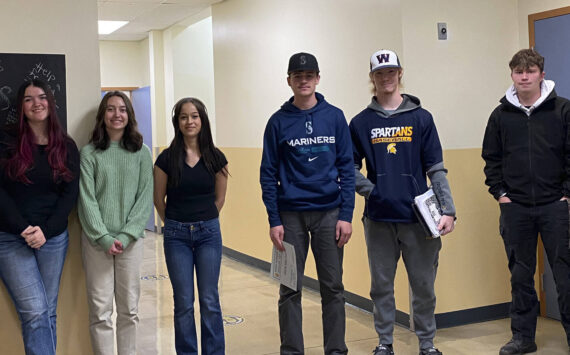 Link leaders after their weekly meeting. Submitted photo