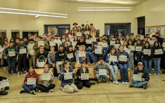 Forks High School Celebrated 1st Term Honor Roll with 101 full and part-time students earning a 3.0 GPA or better. Students enjoyed treats in the commons provided by the high school. Submitted Photo