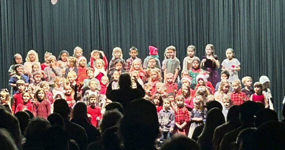 It was a packed house for the Forks Elementary School Winter Concert. The group was under the direction of Becky Murillo. Submitted Photo