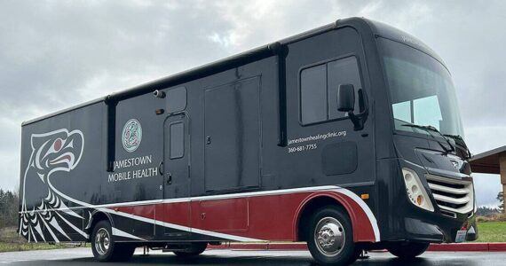 Jamestown S’Klallam Tribe’s mobile medical unit will start traveling to Clallam Bay on March 4 to offer medication-assisted treatment and wrap-around services, such as counseling to those afflicted with opioid use disorder. It’ll be at the Clallam Bay Fire Station from 8:30 a.m.-1 p.m. Monday-Friday. Sequim Gazette photo by Matthew Nash