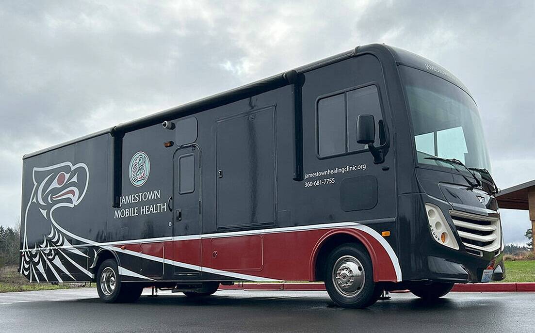 Jamestown S’Klallam Tribe’s mobile medical unit will start traveling to Clallam Bay on March 4 to offer medication-assisted treatment and wrap-around services, such as counseling to those afflicted with opioid use disorder. It’ll be at the Clallam Bay Fire Station from 8:30 a.m.-1 p.m. Monday-Friday. Sequim Gazette photo by Matthew Nash