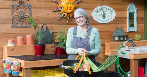 Add flavor and aroma to your favorite recipes this spring by growing your own culinary aromatics! Find out which tasty vegetables, spices and herbs work best—join Clallam County Master Gardener Pam Pace for the Green Thumb Education Series presentation “A Cook’s Garden: What, Why and How to Grow Culinary Aromatics,” Thursday, March 14, noon - 1 p.m. at St. Andrew’s Episcopal Church in Port Angeles. (Photo by Pam Pace).