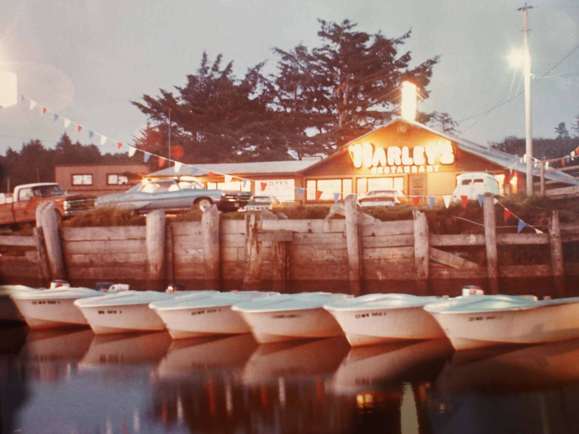 The West End Historical Society will re-live the heyday of Harleys Resort, a former La Push business, when they view a 30-minute promotional film from the early 1960s at their next meeting on Tuesday, March 19, at noon, at the Congregational Church. The film was discovered in an attic in Port Angeles about 15 years ago and transferred to DVD. The film shows lots of fishing action and even a few familiar faces. The public and new members are always welcome! Caudill family photo
