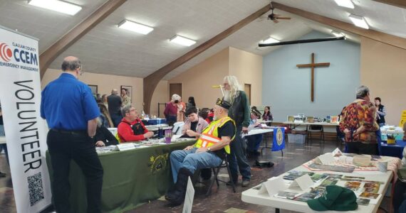 Many local entities and non-profits came together on Saturday at the Congregational Church for a Community Volunteer Fair. The activity was sponsored by the Forks Chamber of Commerce, the Congregational Church, and West End Business and Professional Association. Submitted photo