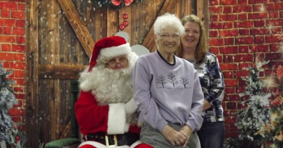 Many Santa fans of all ages attended the annual Breakfast with Santa on Saturday, Dec. 7 at the Congregational Church. Over 100 people also got their photo taken with Santa. This annual event is a joint activity between the church and WEBPA. | Submitted photo