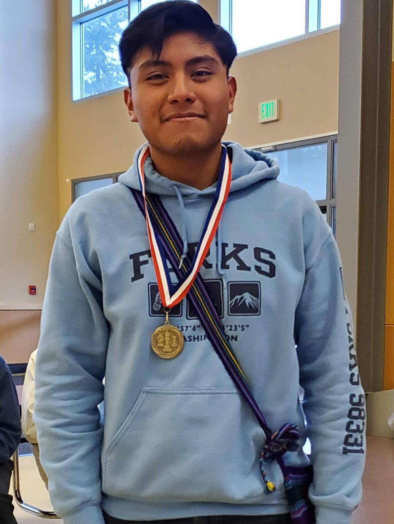 Alvaro Martin Mendoza placed as an individual and earned a medal at the Olympic Regional Chess Tournament.